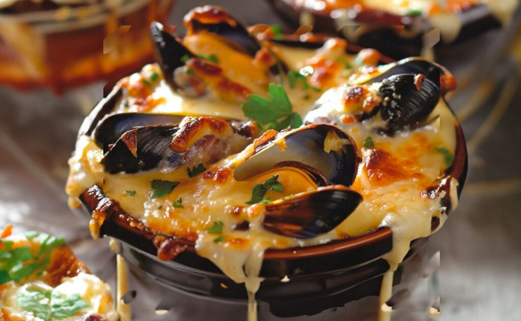 Cassolettes de Moules Gratinées : Un Déluge de Saveurs ! – Recettes