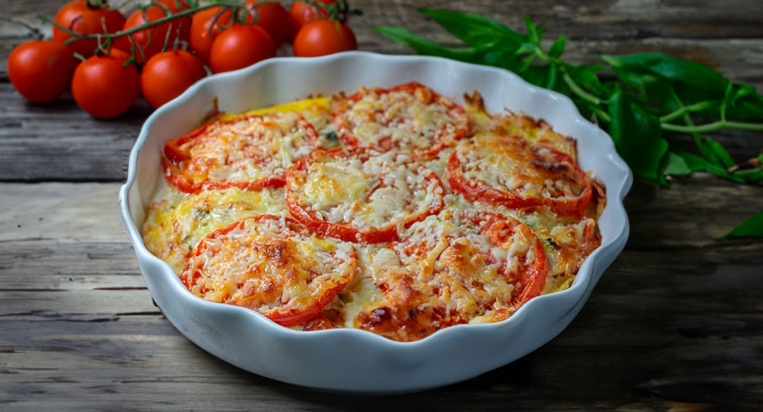 Quiche Sans Pâte au Thon et Tomate – Recettes