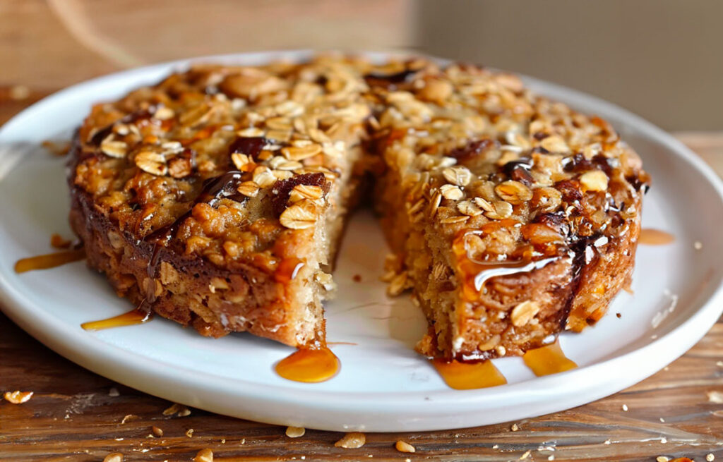 Gâteau Diététique Coupe-Faim aux Flocons d’Avoine – Recettes