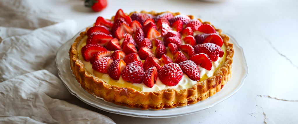 Tarte aux Fraises – Recettes