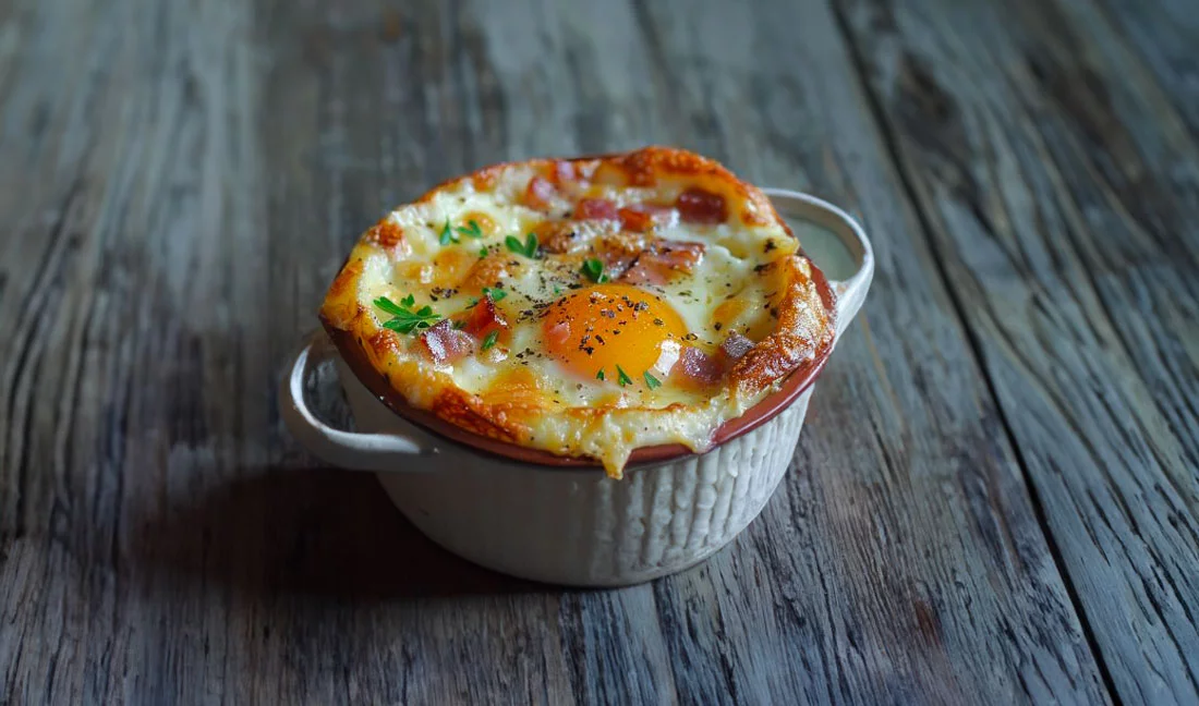 Œufs Cocotte au Reblochon et Lardons : Un Délice Crémeux et Savoureux